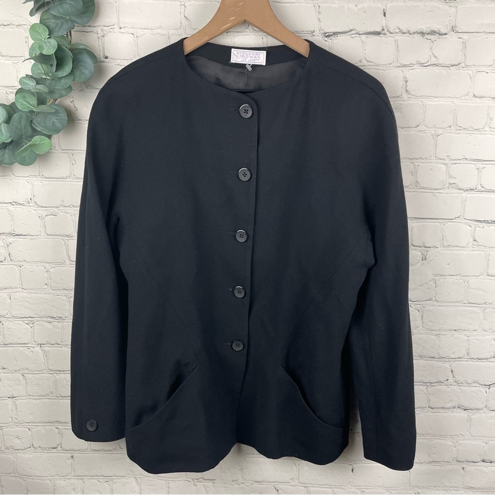 BERGDORF GOODMAN Button Up Jacket Augustus Size 10